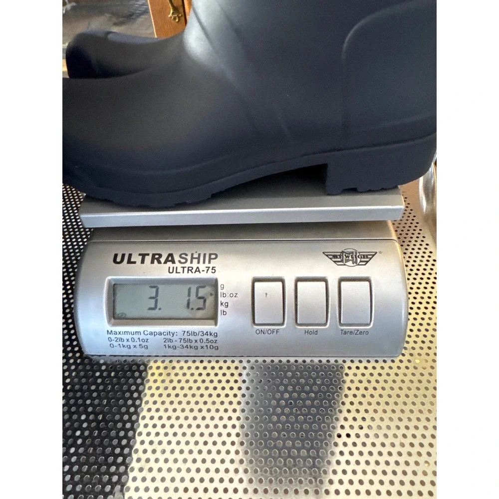 Hunter Original Tall Rain Boots‎ Women's US 10 Navy Blue Matte Waterproof Rubber